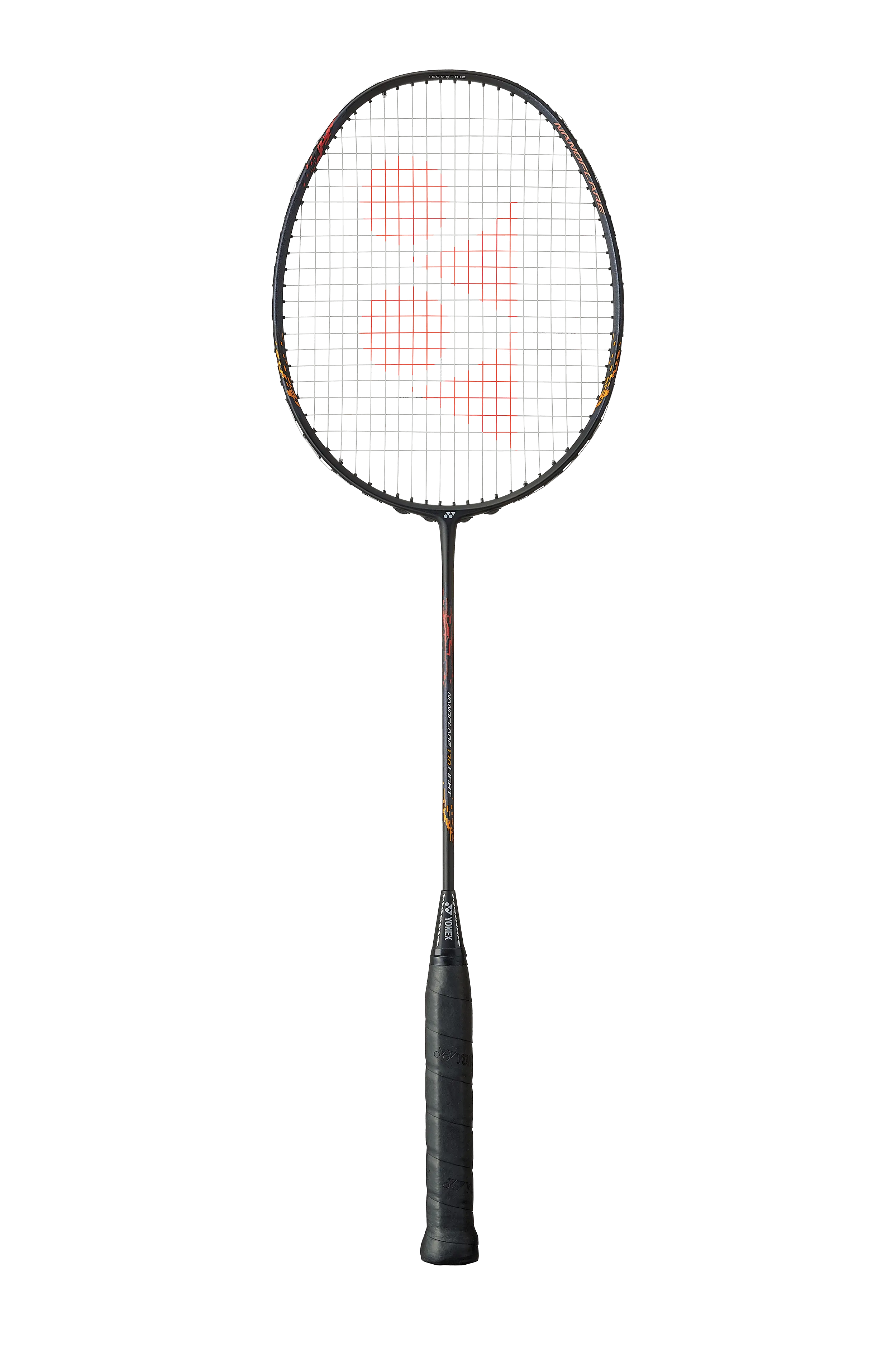 Yonex Nanoflare 170 Light Badminton Racket - Black/Orange - Professional Grade Carbon Fiber Shuttlecock Racket for Competitive Play & Training
