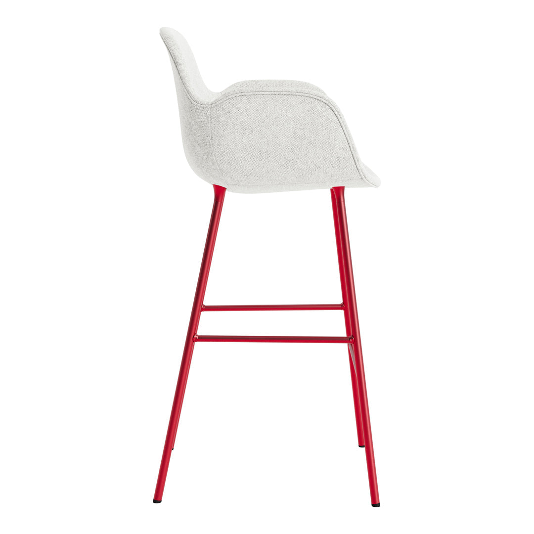 Form Bar Armchair - Fully Upholstered Modern Lounge Chair for Living Room, Bar, or Office | Comfortable Seating for Home Decor