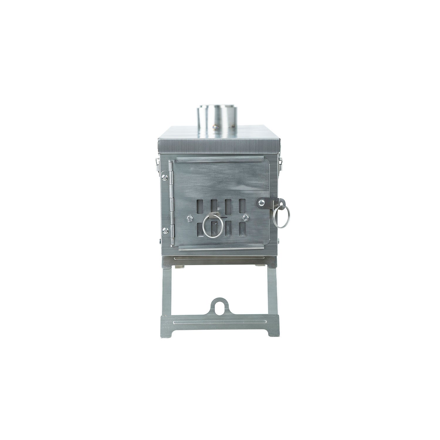 Ultralight Titanium Camping Stove - Fastfold Portable Backpacking Stove for Hiking, Backpacking & Outdoor Adventures