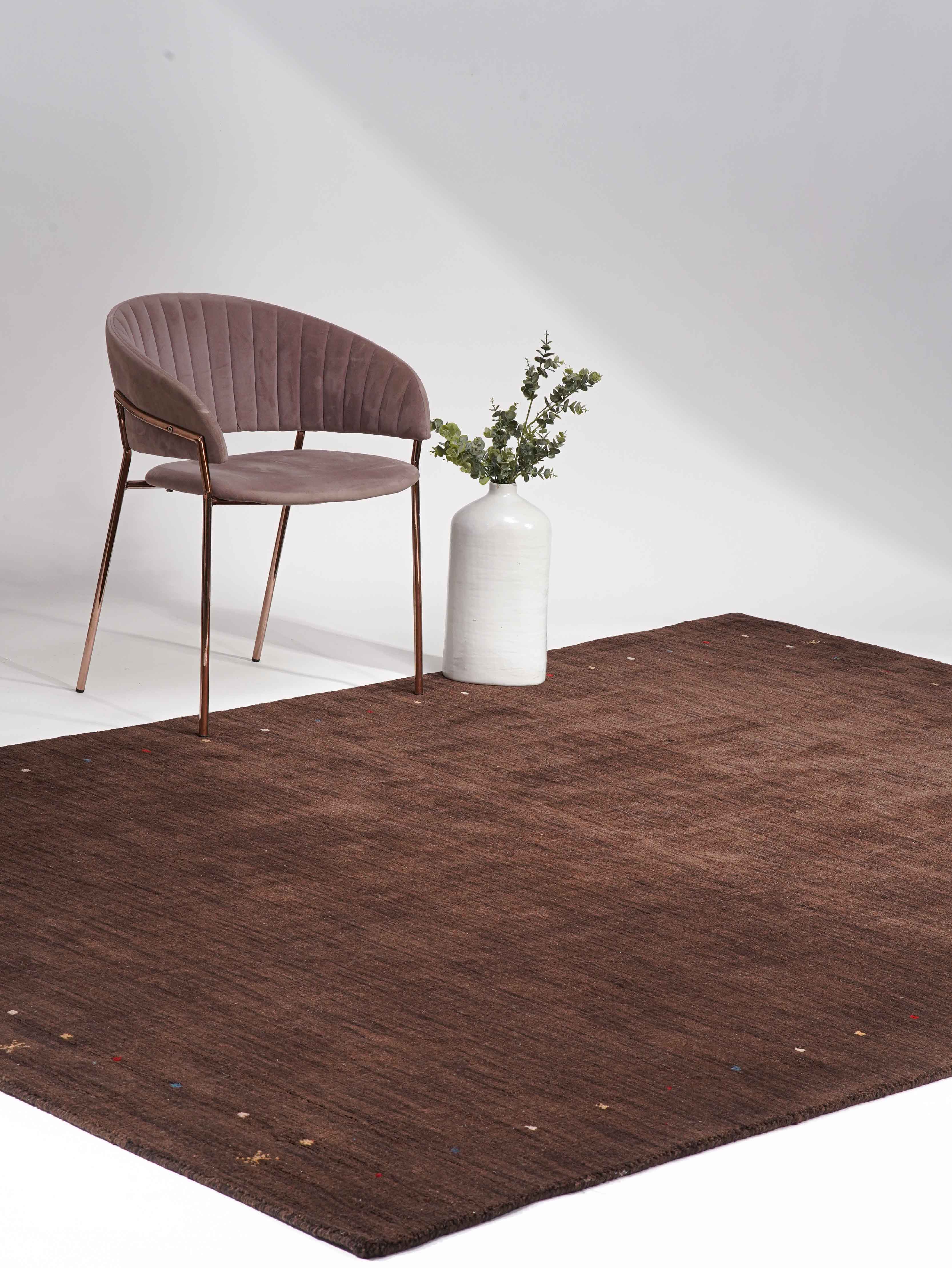 Bratislava Premium Hand Knotted Wool Rug - Luxurious Bohemian Style Area Rug for Living Room, Bedroom & Office - Soft & Durable Home Decor