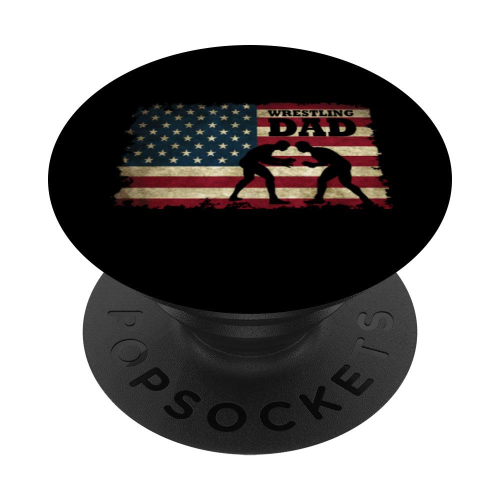 Best Wrestling Dad Gifts - Patriotic American Flag Phone Case & Accessories | Perfect for Father's Day, Birthday & Sports Fans