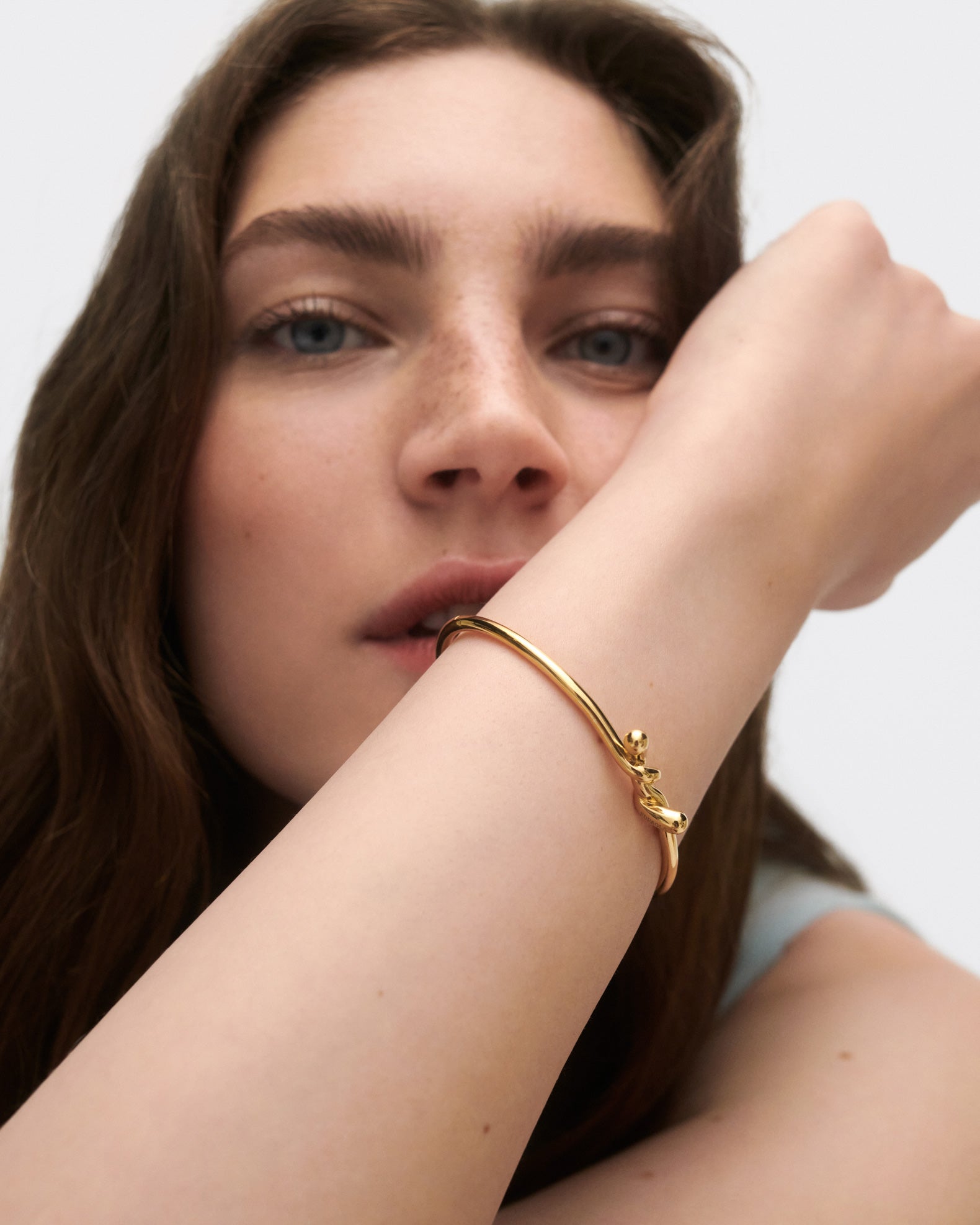 GRID 3 Twist Bangle Bracelet for Women - Stackable Fashion Jewelry for Everyday Wear & Special Occasions