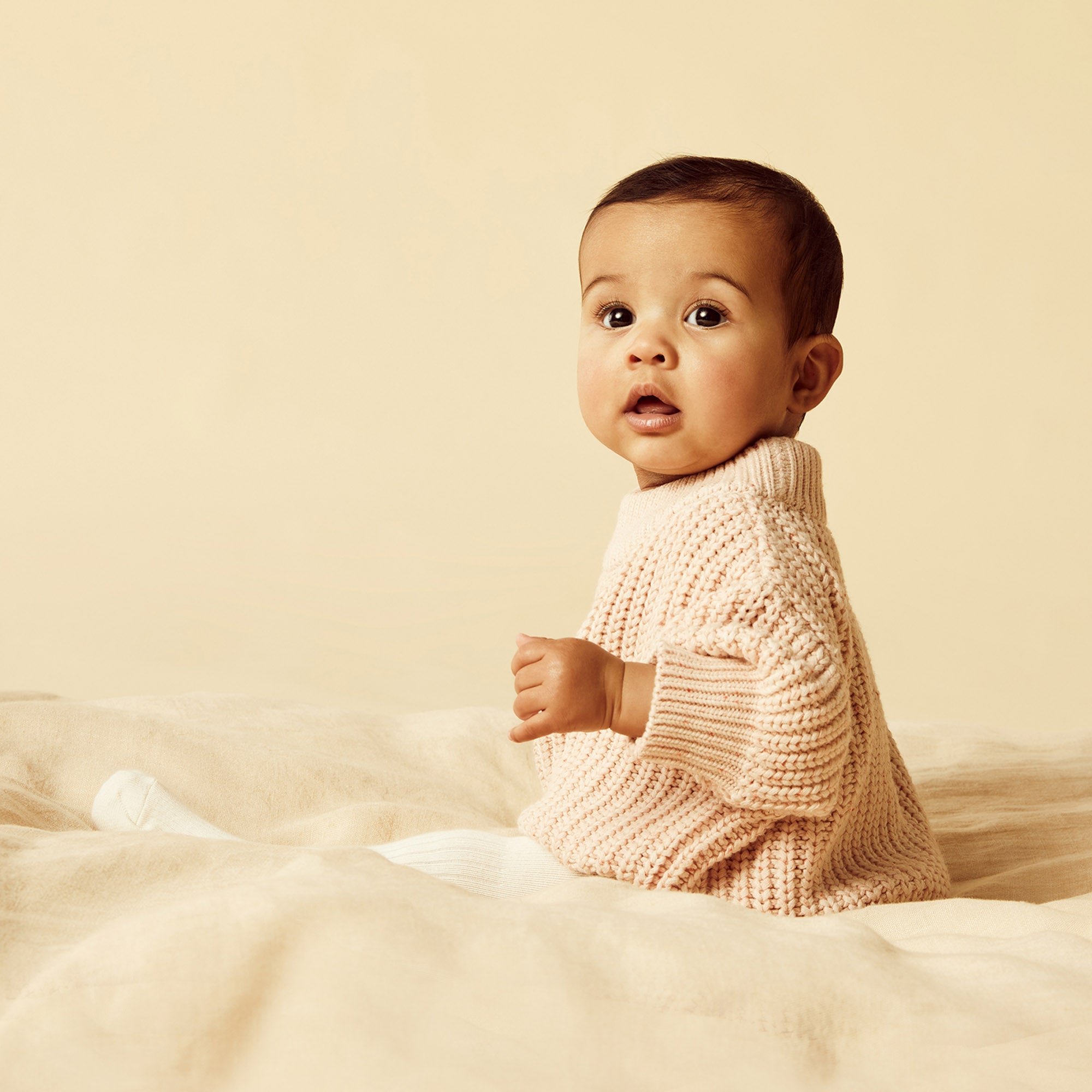 Fairy Floss Organic Cotton Knitted Jumper Sweater - Soft & Cozy Women's Pullover for Fall & Winter | Perfect for Casual Outfits, Layering & Cold Weather