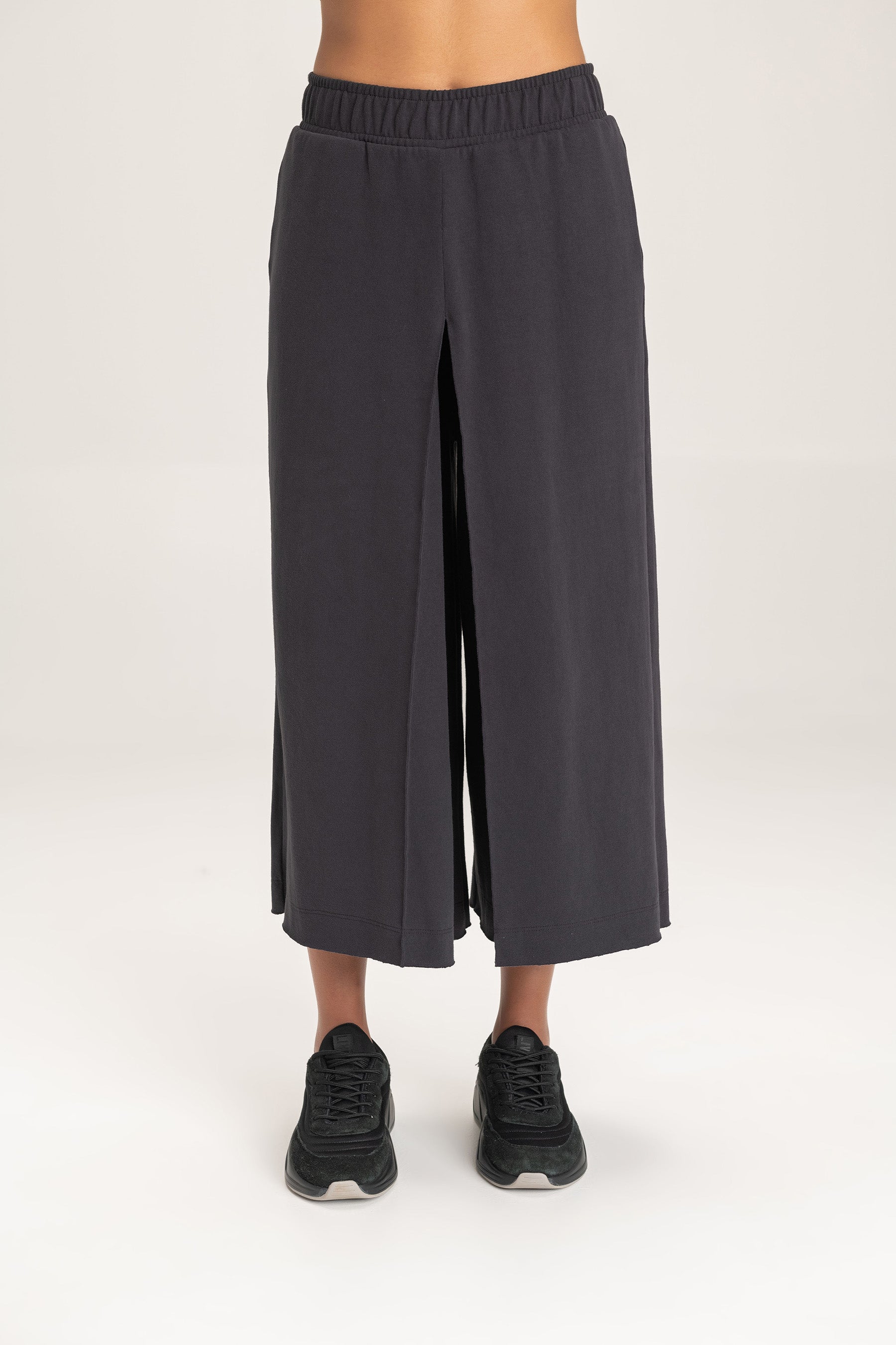 Stylish Stone Cropped Pants for Women - High Waisted Slim Fit Casual Trousers | Perfect for Work, Travel & Everyday Wear