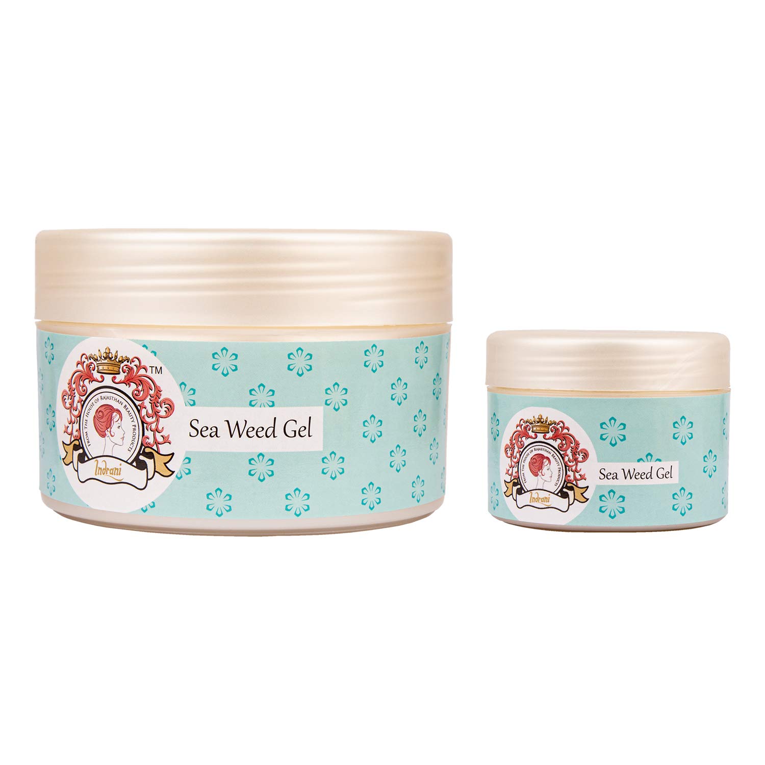Indrani Cosmetics Organic Seaweed Powder 50g - Skin Care & Detox for Face & Body - Perfect for DIY Masks, Scrubs, and Spa Treatments