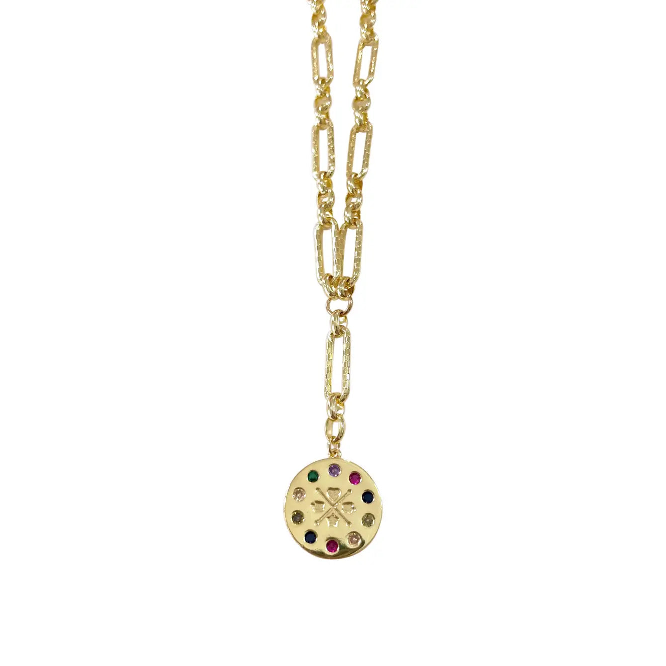 Elegant Tinsley Necklace for Women - Gold Plated Layered Chain Jewelry - Perfect for Parties, Weddings & Everyday Wear