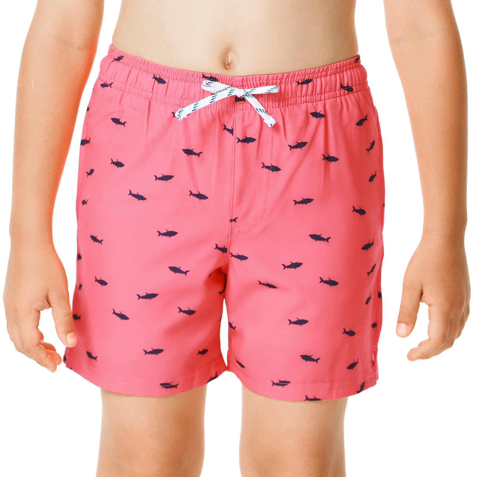HODOSPORTS Boys Swim Trunks - Quick Dry Swimwear with Pockets, UPF 50+ Sun Protection for Beach, Pool & Water Sports | Comfortable Bathing Suits for Kids Swimming Lessons & Summer Activities