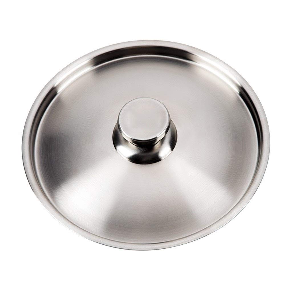 Premium 304 Stainless Steel Pot Lid Holder - 22cm Food Grade Cookware Accessory with Metal Handle for Wok, Steamer & Household Use | Durable Kitchen Organizer for Stovetop Safety & Space Saving