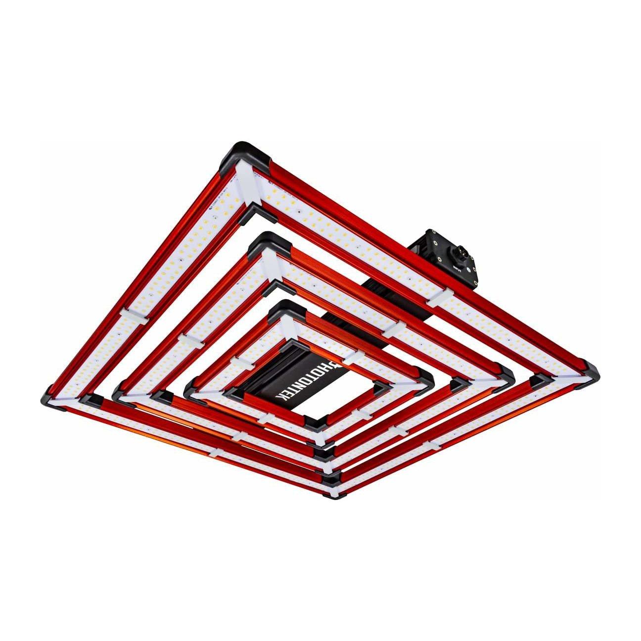 Photontek SQ300W Pro Full Spectrum LED Grow Light for Indoor Plants - Hydroponics, Greenhouse & Home Gardening