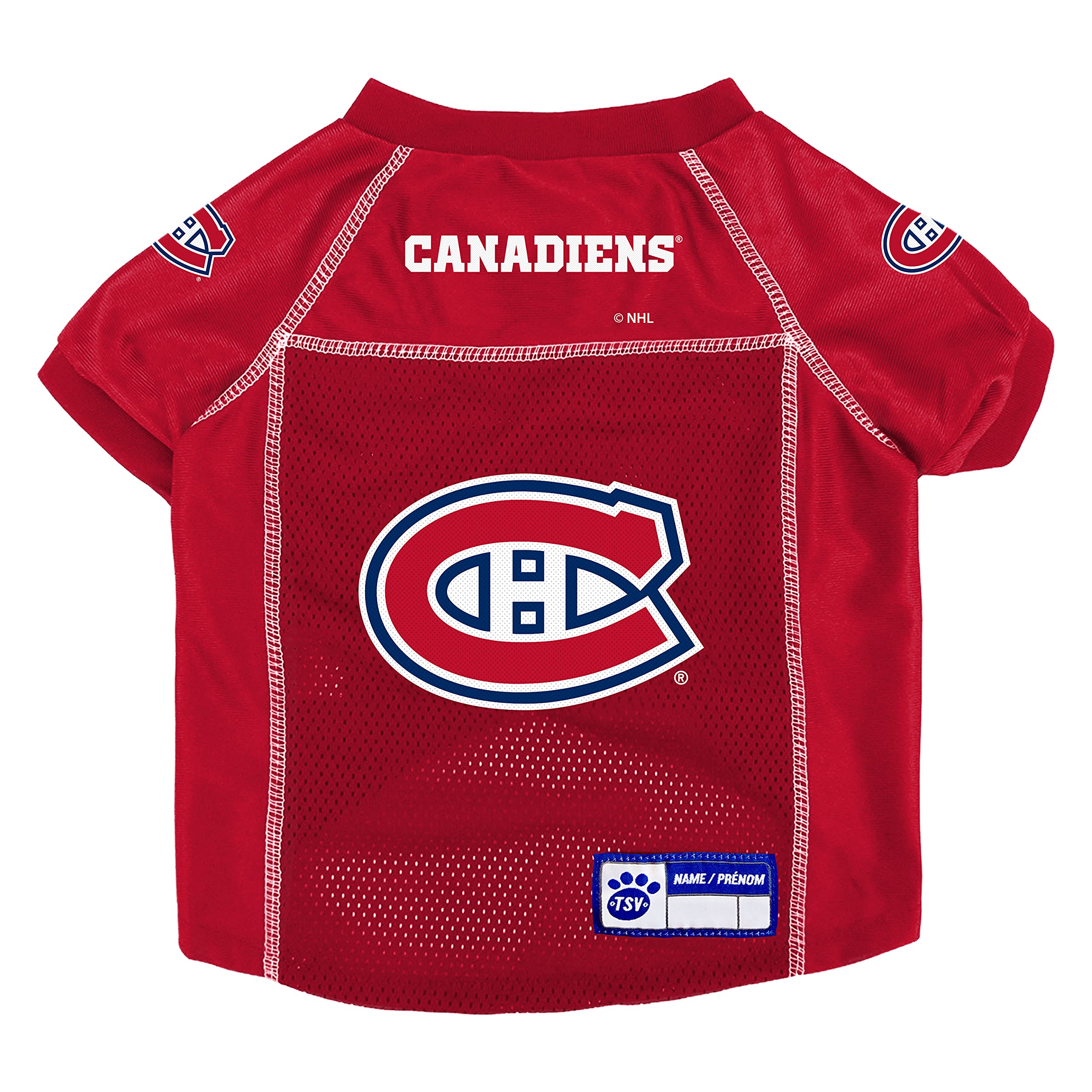 Montreal Canadiens NHL Pet Jersey for Small Dogs - Official Hockey Fan Gear for Game Day & Pet Costume Parties