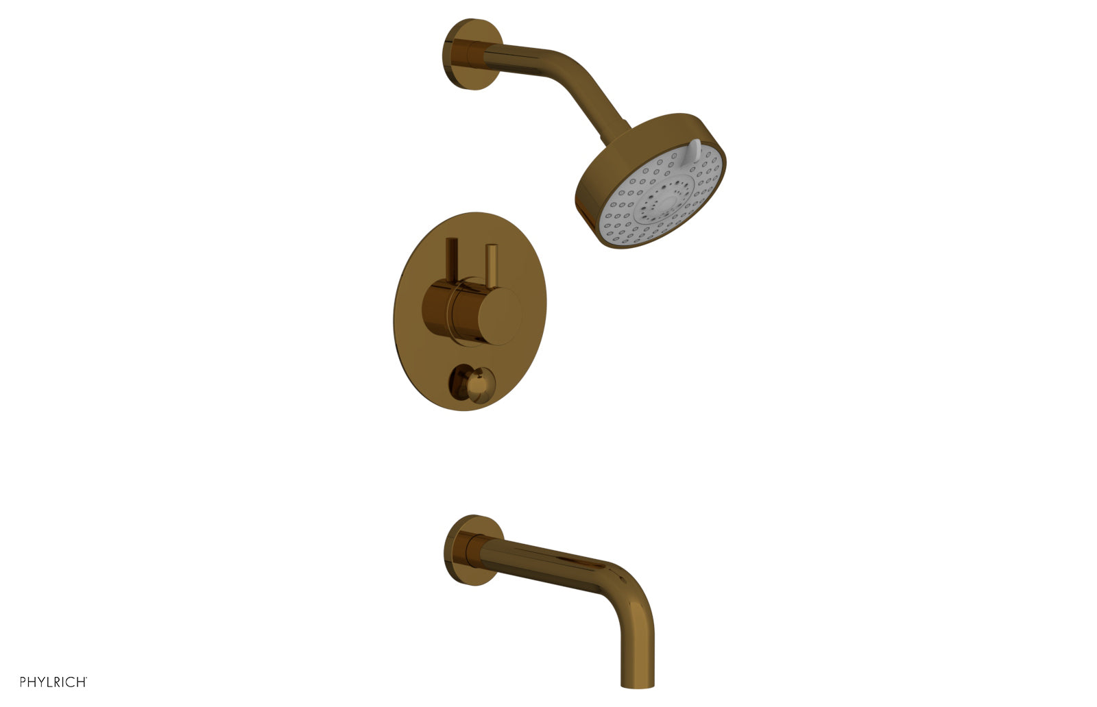 BASIC II Pressure Balance Tub and Shower Faucet Set - 230 29 Series - Perfect for Bathroom Renovation & Modern Home Upgrade