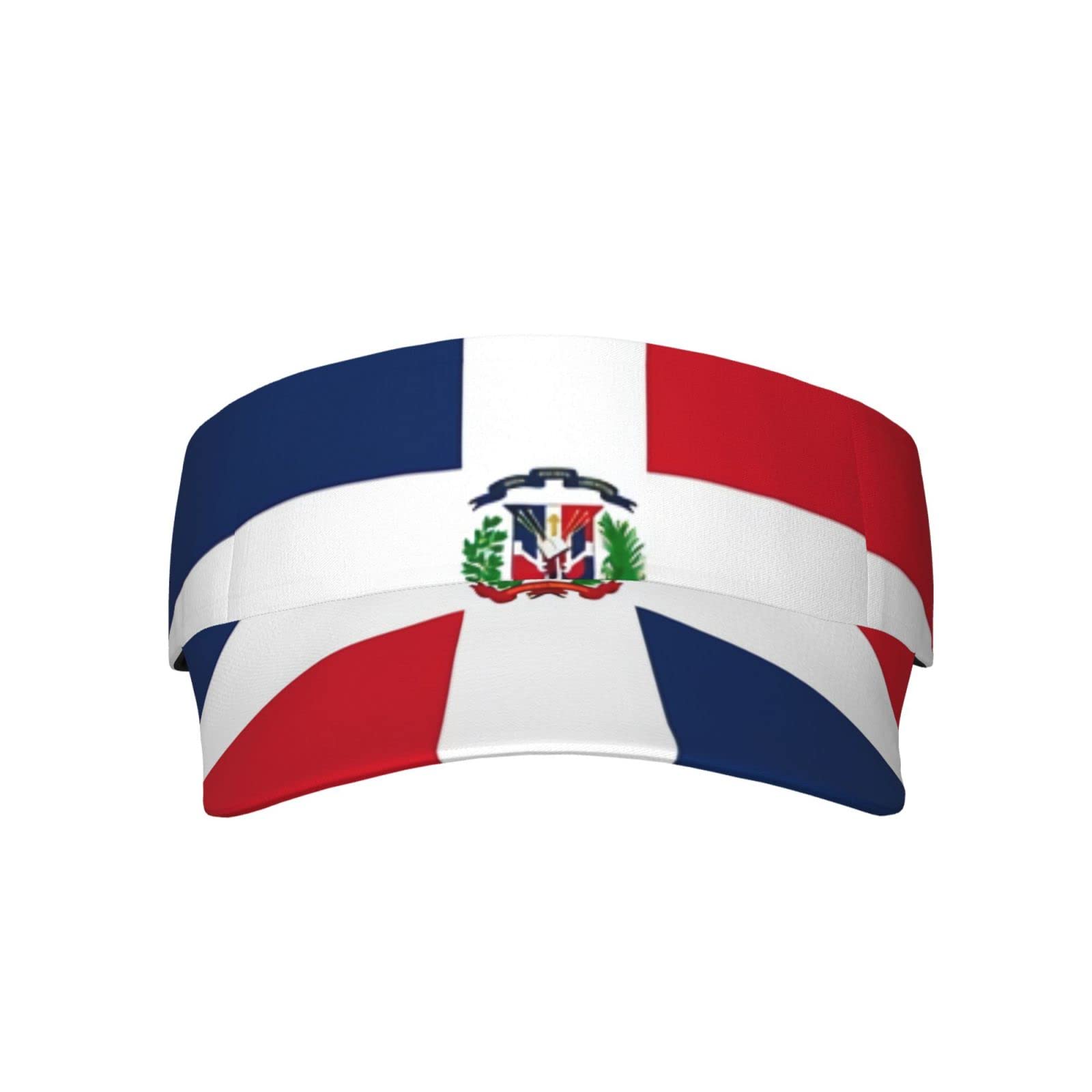 Stylish American Flag Sun Visor Hat for Men & Women - UV Protection Sports Cap with Adjustable Strap - Perfect for Beach, Golf, Running and Outdoor Activities