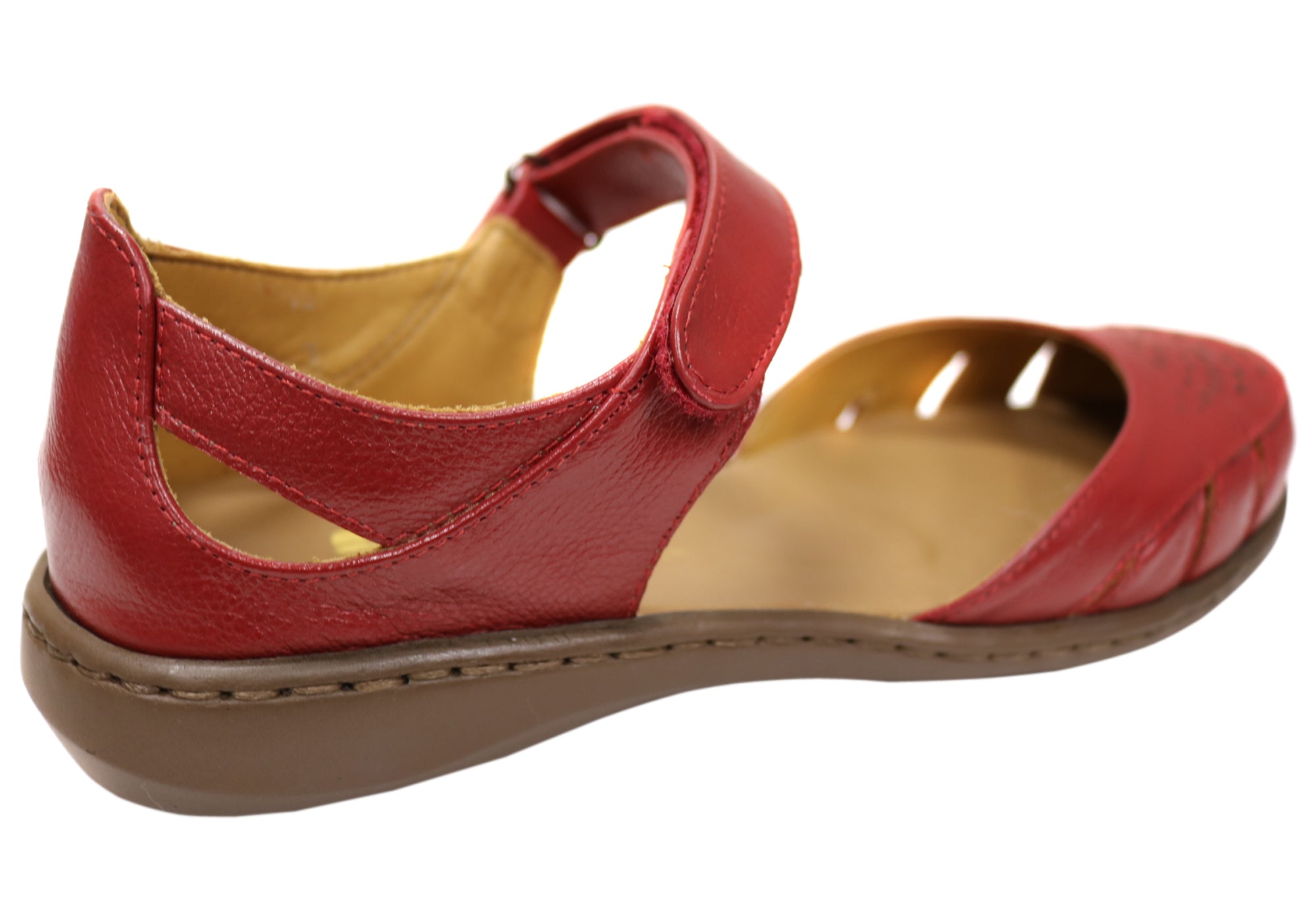 Opananken Carmen Women's Comfortable Brazilian Leather Mary Jane Shoes - Stylish & Supportive for Work, Walking & Casual Outfits