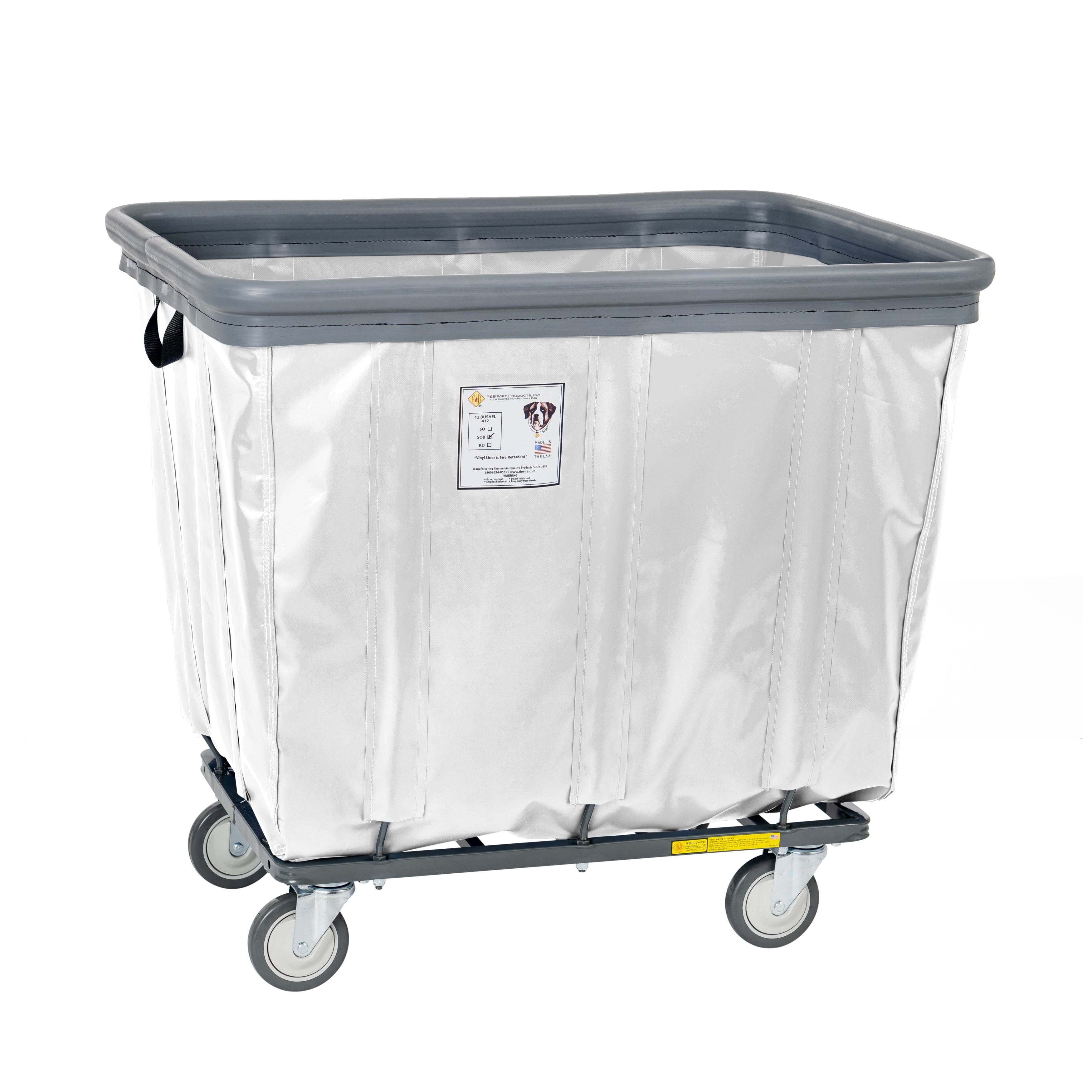 18 Bushel Heavy-Duty Vinyl Bumper Truck for Farm & Garden - Perfect for Harvesting, Hauling & Outdoor Work