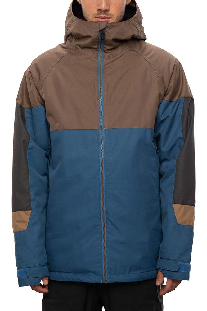 686 Men's Static Insulated Jacket - Waterproof Winter Jacket for Men with Warm Insulation - Perfect for Skiing, Snowboarding & Outdoor Adventures