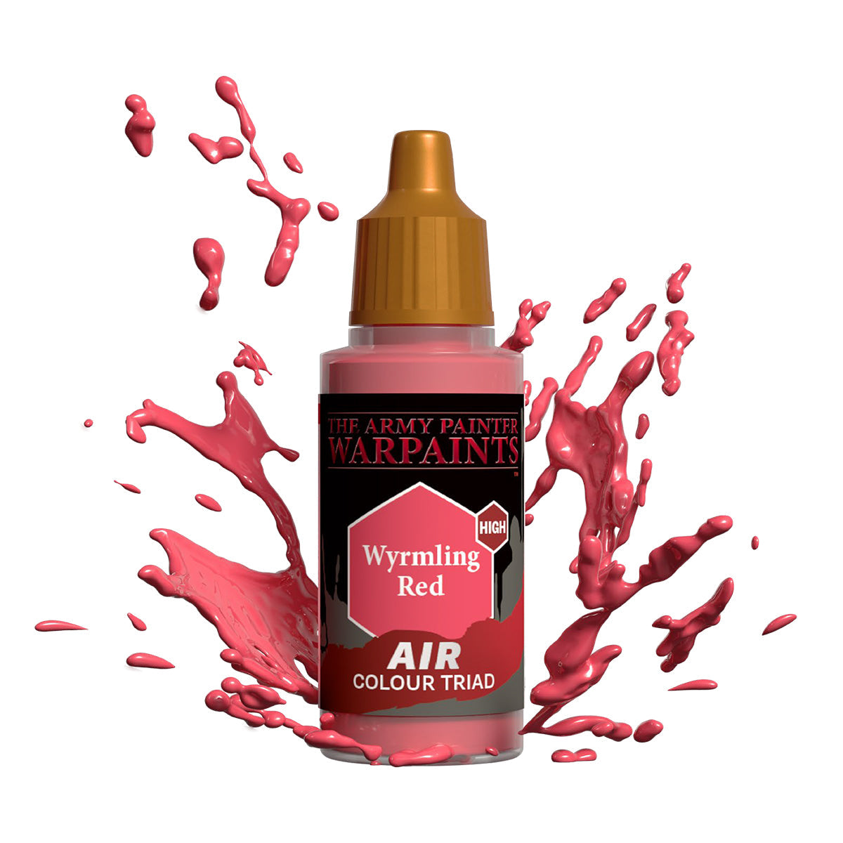Warpaints Air: Wyrmling Red - Premium Miniature Paint for Tabletop Gaming & Warhammer - Perfect for Fantasy Models & D&D Miniatures