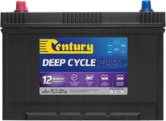 Century Deep Cycle Battery 31DC 12V 110Ah - Marine, RV, Solar & Off-Grid Power Solution - Long Lasting AGM Battery for Boats, Campers & Renewable Energy Systems