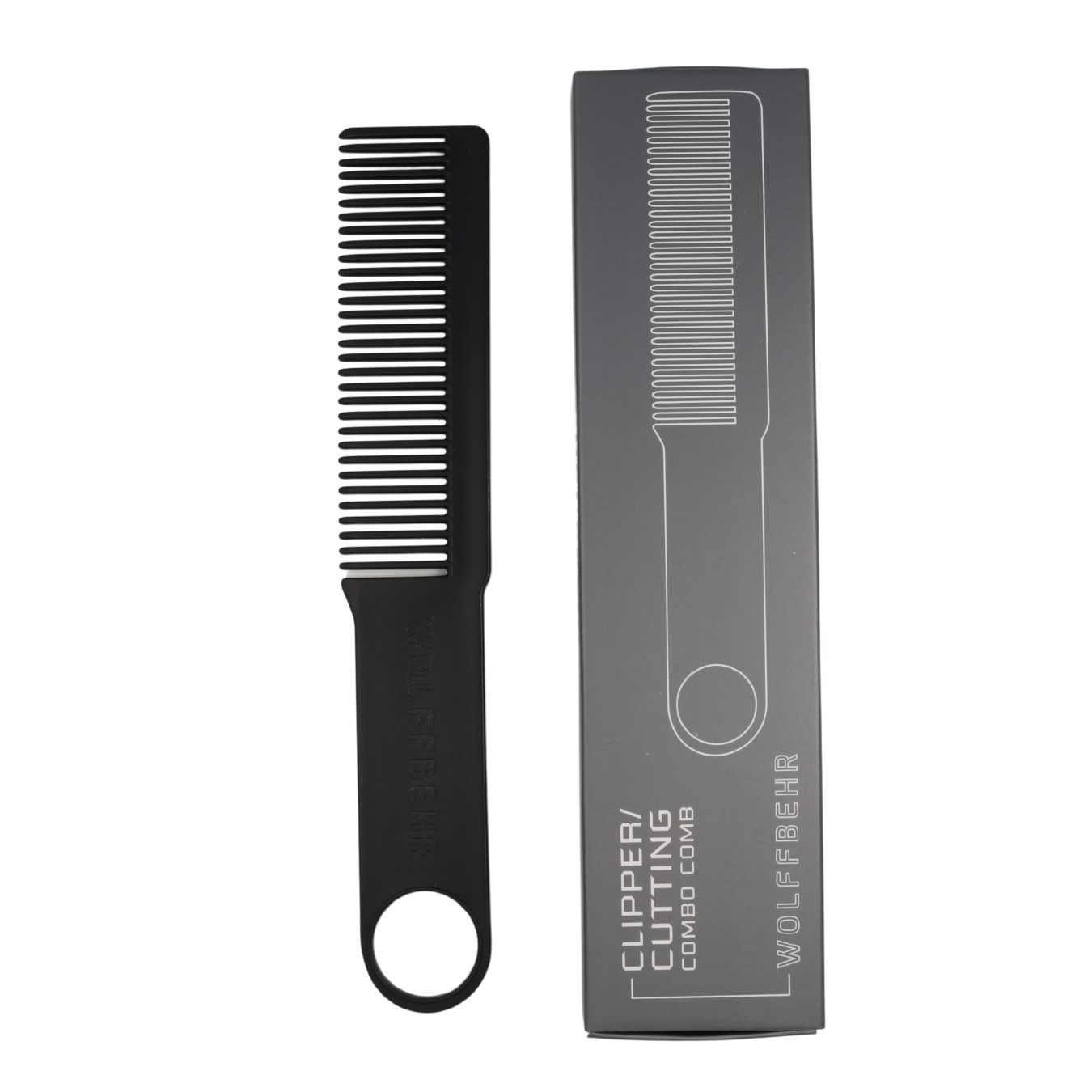 Wolffbehr Professional Hair Clipper Comb - Precision Cutting Tool for Barbers & Hairstylists | Perfect for Fades, Undercuts & Beard Trimming