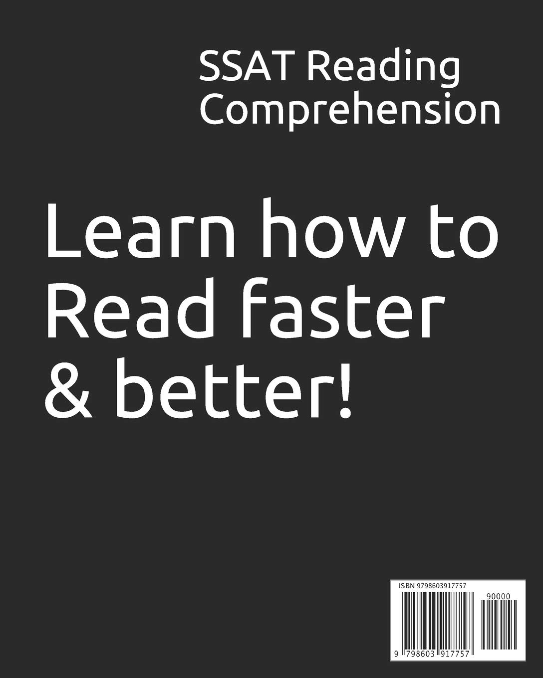 SSAT Upper & Middle Level Reading Comprehension Guide - Essential Study Book for Test Prep & Academic Success