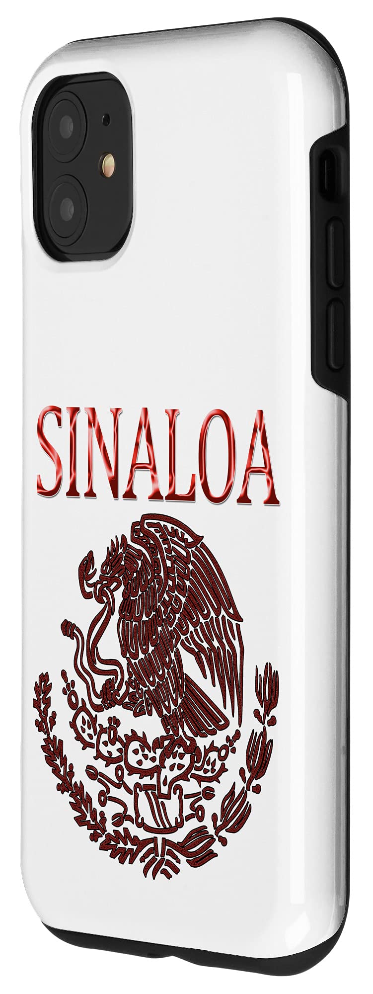 iPhone 11 Protective Case with Mexican Colt Escudo Design - Durable Slim Fit Cover for iPhone 11 (6.1 Inch) - Perfect for Travel, Work & Everyday Use