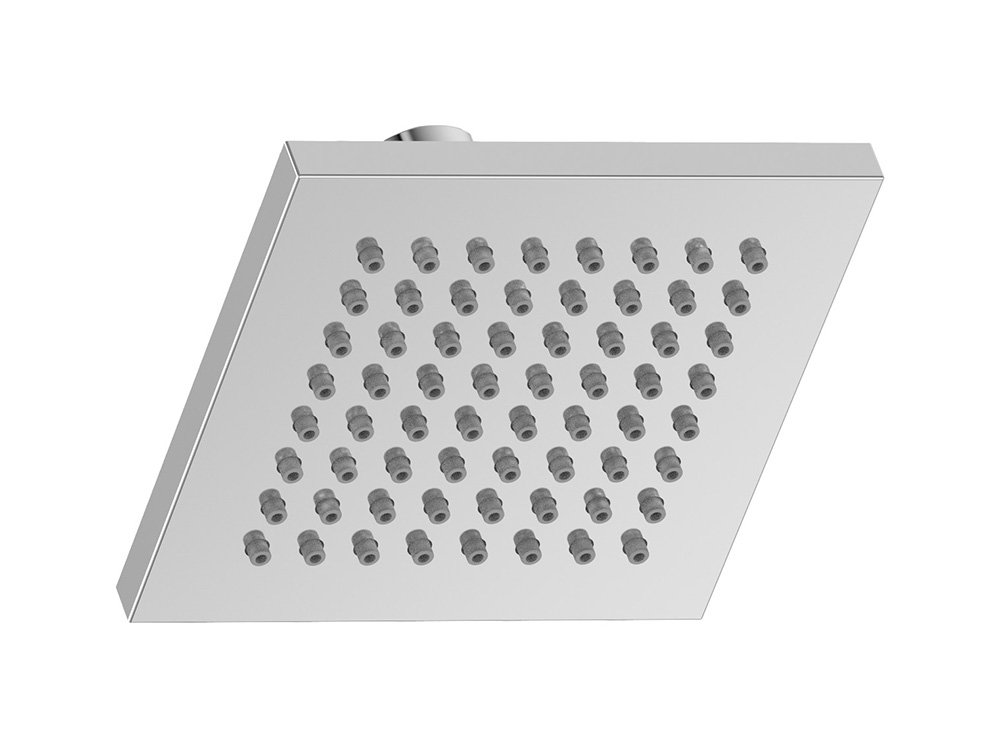 Symmons 361SH-1.5 Duro 1-Spray 4 Inch Fixed Showerhead in Polished Chrome - 1.5 GPM Water Saving Shower Head for Bathroom & Spa Relaxation