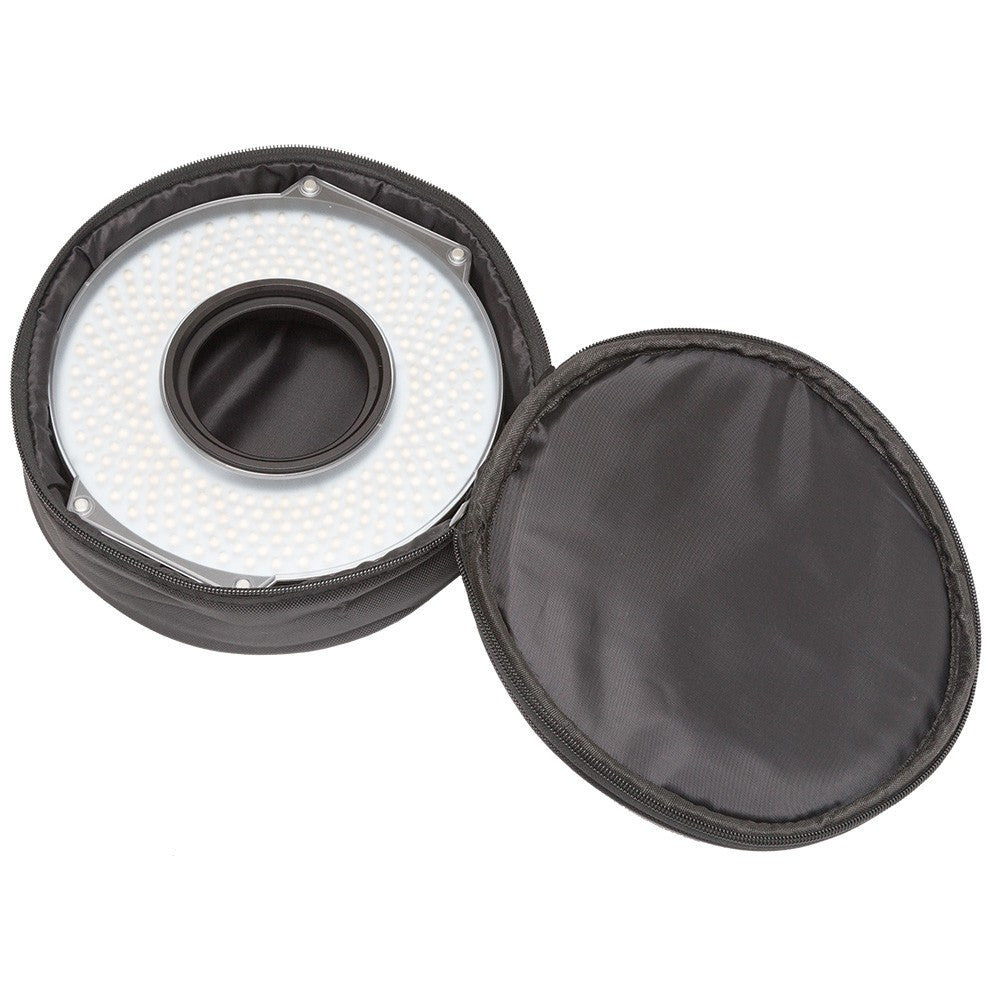 F&V R 300 SE Professional LED Ring Light with Universal Lens Mount & Carrying Case - Perfect for Photography, Videography, YouTube and TikTok Content Creation