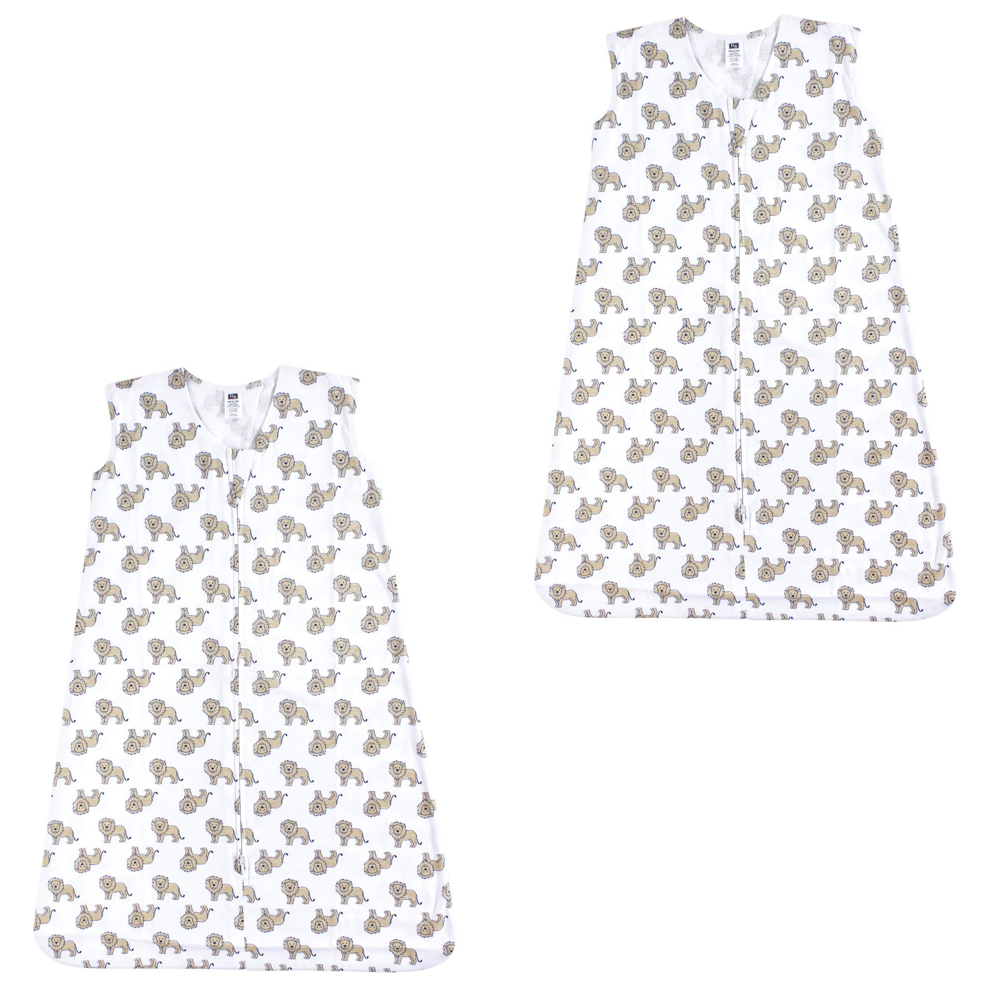 Hudson Baby Cotton Sleeveless Sleep Sack - Cozy Unisex Wearable Blanket for Infants