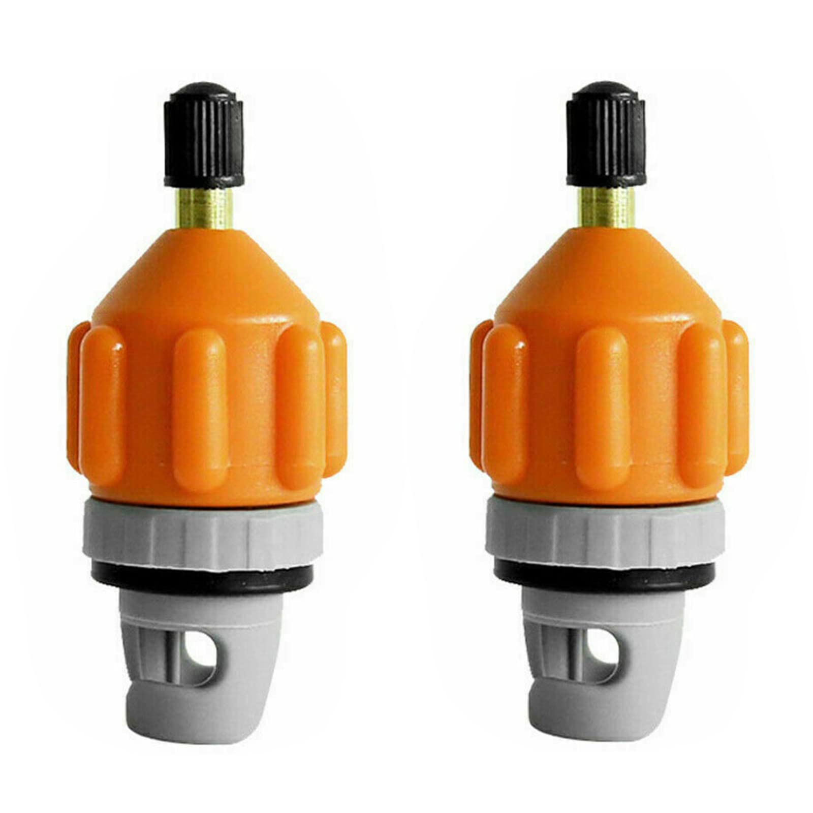 2Pcs Inflatable Boat SUP Pump Adapter - Universal Air Valve Adapter for Kayak, SUP Board, Rowing Boat & Paddle Board - Perfect for Water Sports & Outdoor Adventures