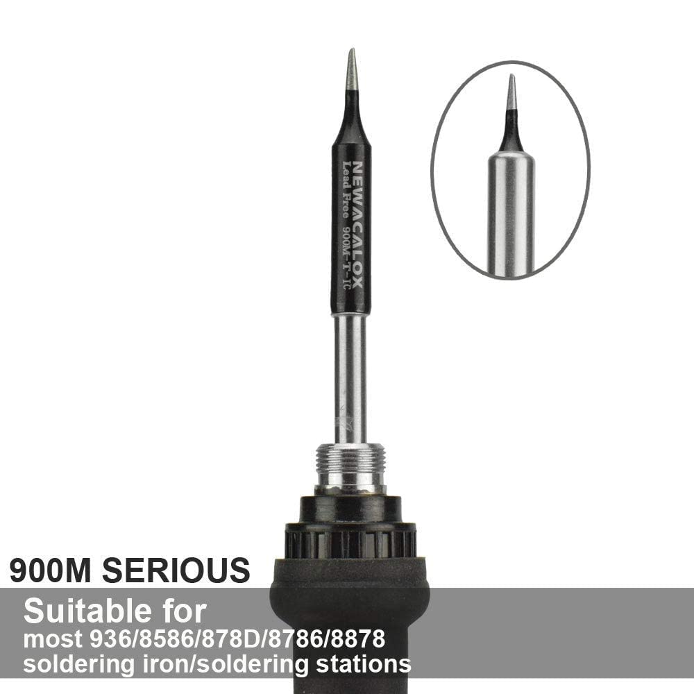 High-Quality Soldering Iron Tips Kit - Durable & Precision Tips for Electronics Repair, DIY Projects, and Home Improvement