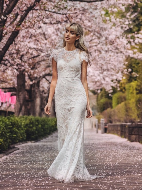 BHLDN Catherine Deane Lavi Gown - Elegant Wedding Dress for Brides & Formal Events | Perfect for Beach Weddings, Vow Renewals & Red Carpet Occasions