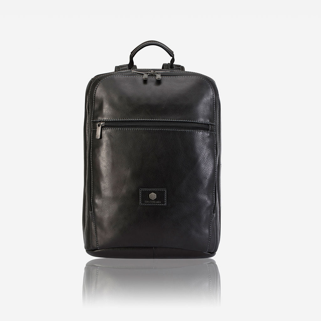 Jekyll & Hide Montana Overnight Business Backpack 45cm Black - Perfect for Business Travel, Work Commute & Weekend Getaways