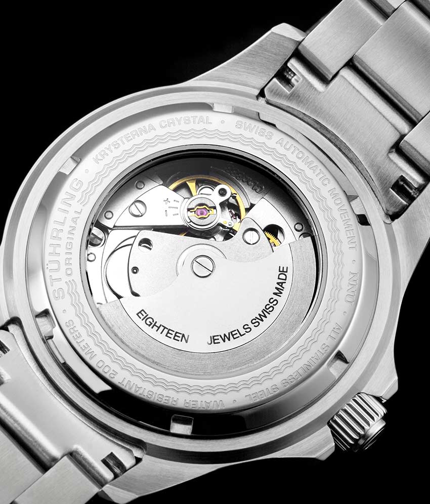 Classic Couple Diver Watch Set with Signature Pen and Stud Earrings - Perfect Gift for Anniversary, Wedding & Valentine's Day