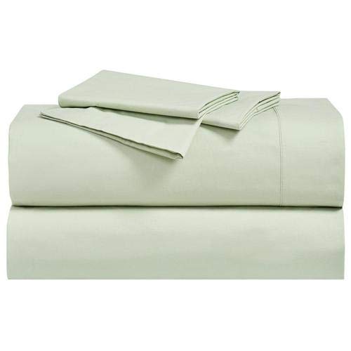 Luxury Abripedic Percale Pillowcases (Set of 2) - Standard Size 20x26 Inches - 100% Cotton Cooling Pillow Covers - Breathable & Soft Bedding for Hot Sleepers - Perfect for Master Bedroom, Guest Room & Hotel Use
