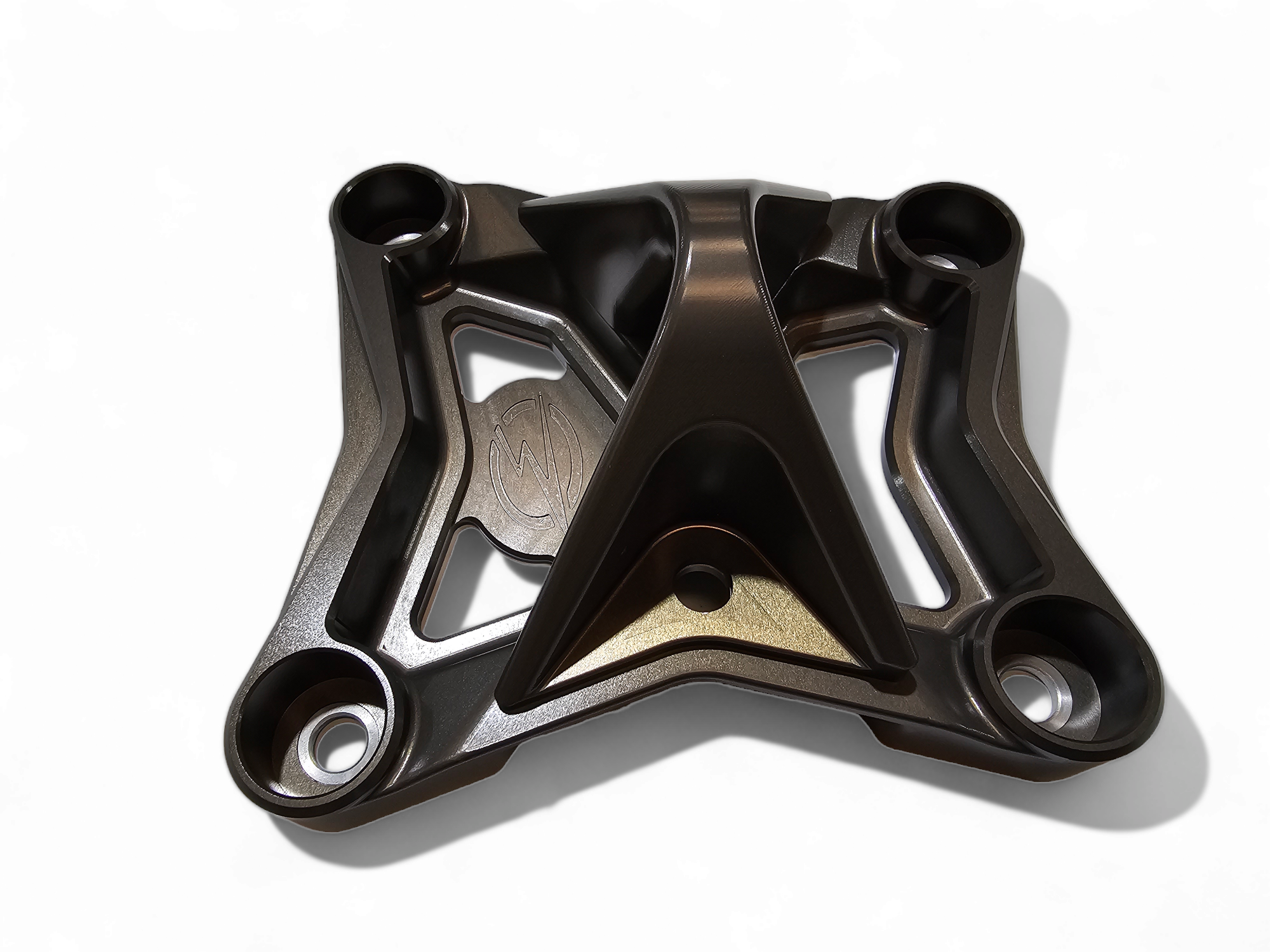 2017-2021 Can Am Maverick X3 EOD Radius Rod Plate with Tow Hook - Gun Metal RRP210013 - Heavy-Duty Off-Road Protection for Dunes, Trails & Rock Crawling