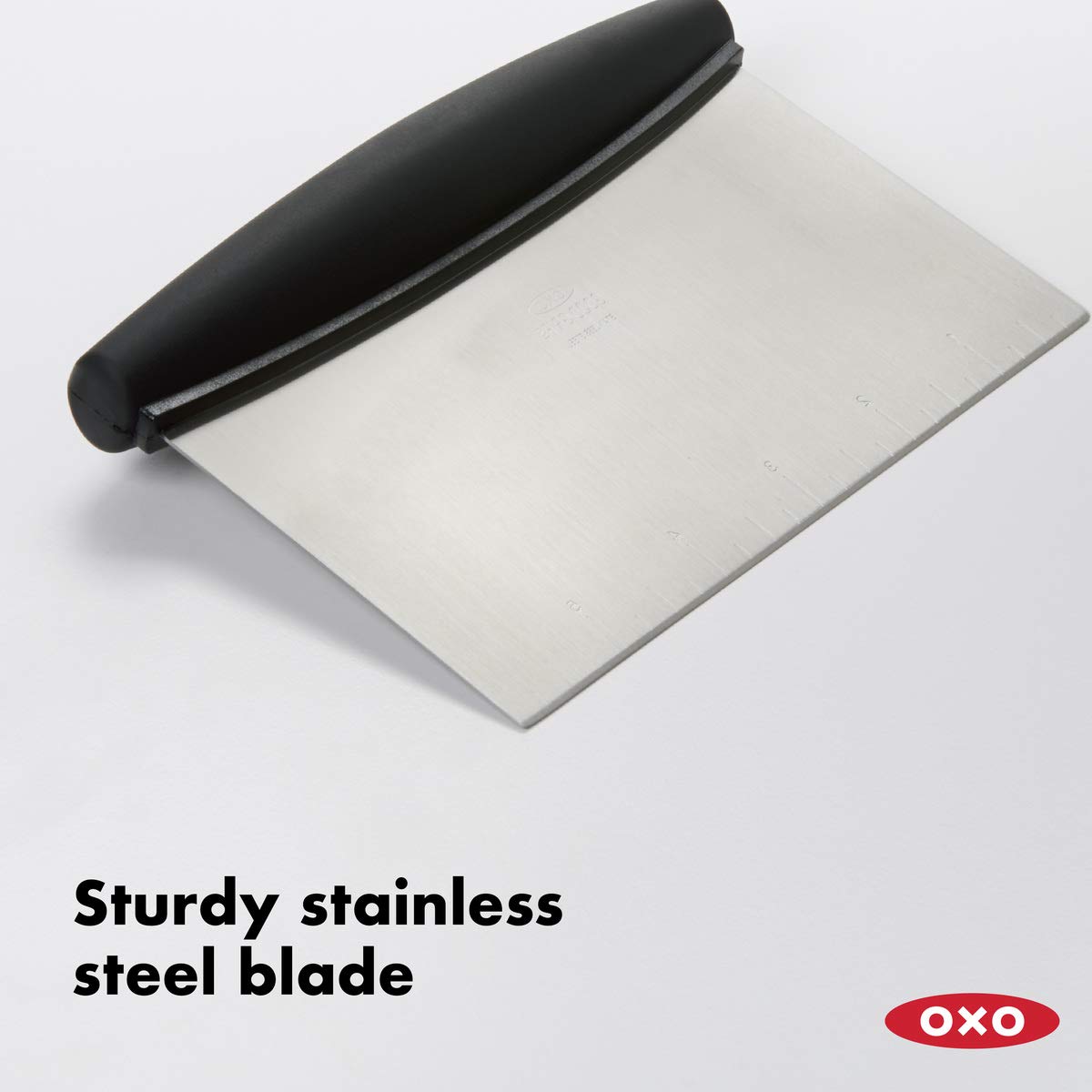 OXO Good Grips Stainless Steel Dough Blender & Cutter with Scraper & Chopper Set - Perfect for Baking, Pie Crusts, Pastry Dough & Cookie Making