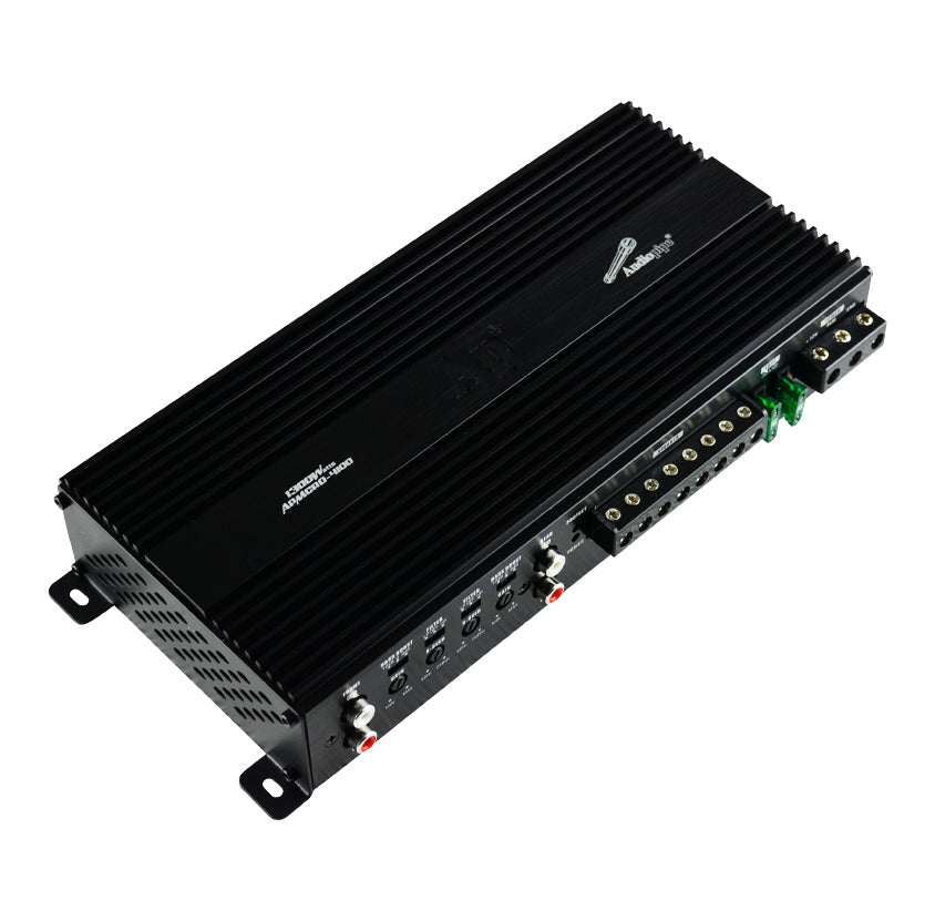 APMCRO 4100 Micro Full Range Class D Amplifier - High Power Mini Audio Amp for Car, Home Theater & Studio Sound Systems