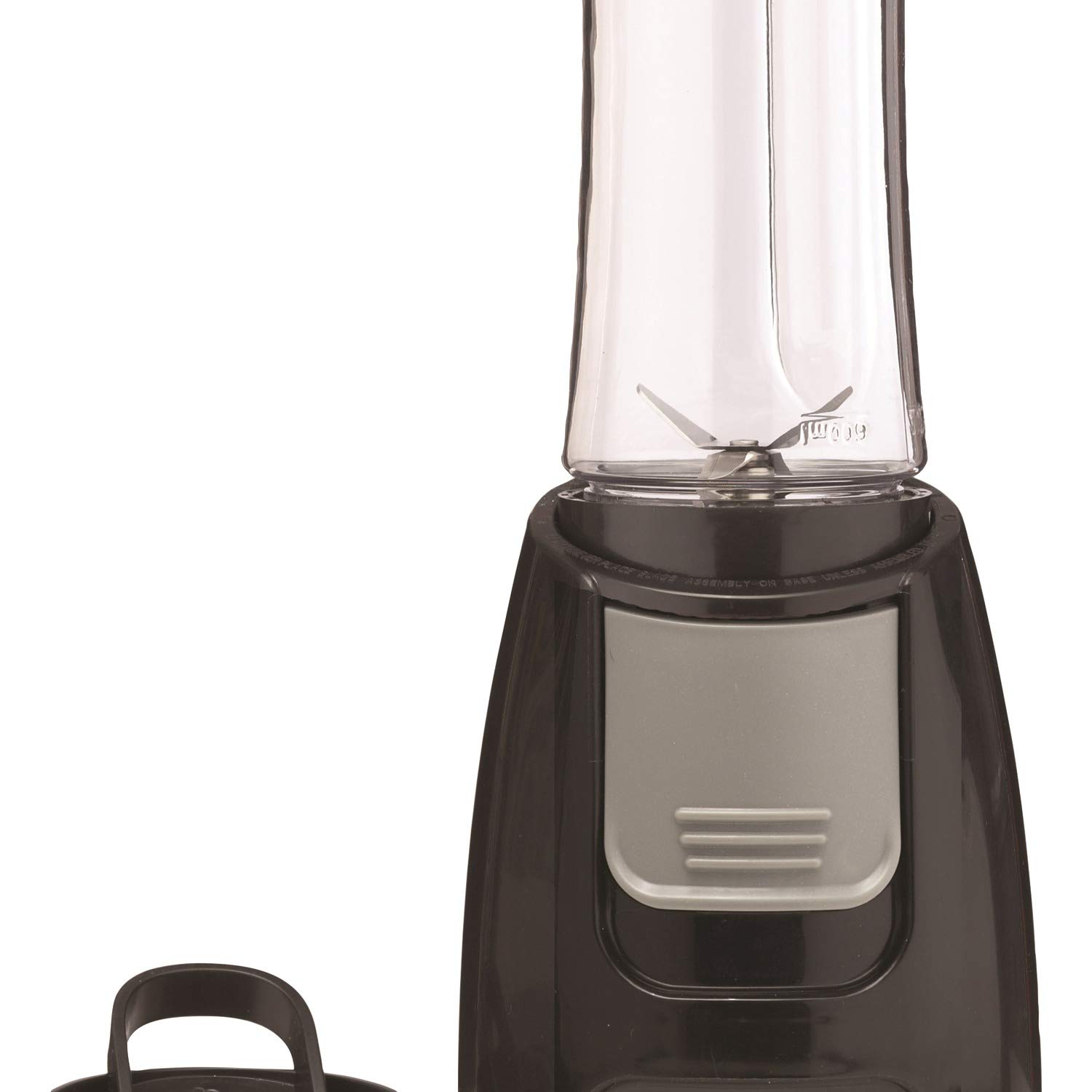 Brentwood Blend to Go Personal Blender with 20 oz Travel Cup - Portable Smoothie Maker for Shakes, Juices & Protein Drinks - Perfect for Gym, Office & On-the-Go Lifestyles - Black