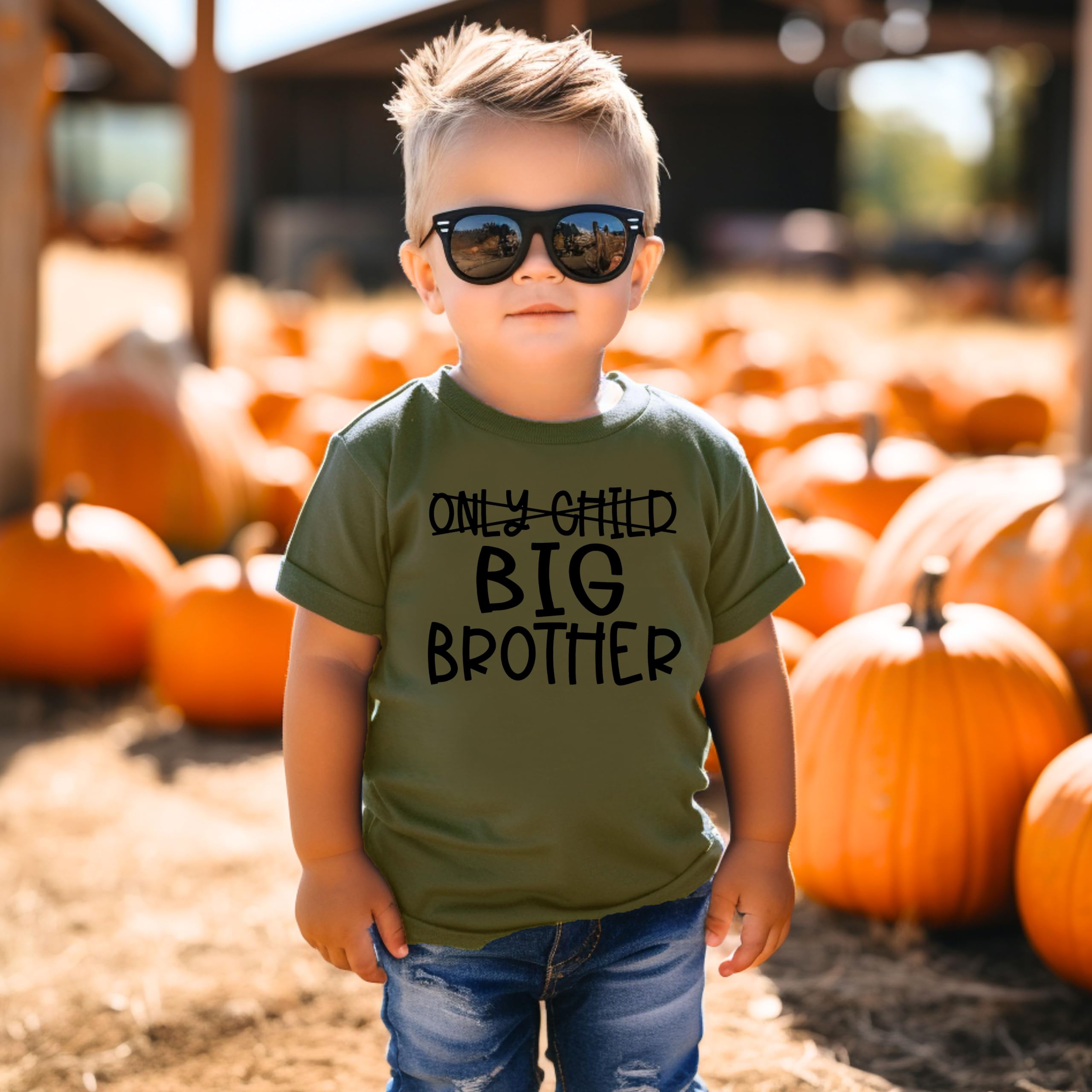 Big Brother Announcement Shirt for Boys - Cute Sibling Reveal Outfit | Perfect for Pregnancy Announcements & Gender Reveal Parties