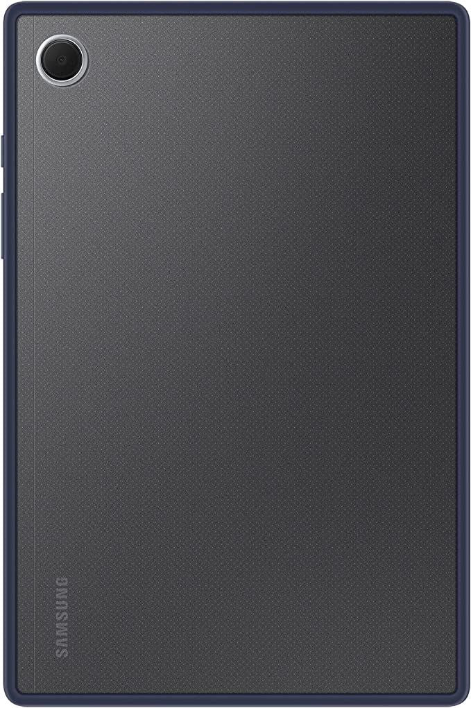 Samsung Galaxy Tab A8 Case - Clear Edge Protective Cover in Navy Blue (EF-QX200TNEGWW) - Perfect for Work, School, and Travel Protection