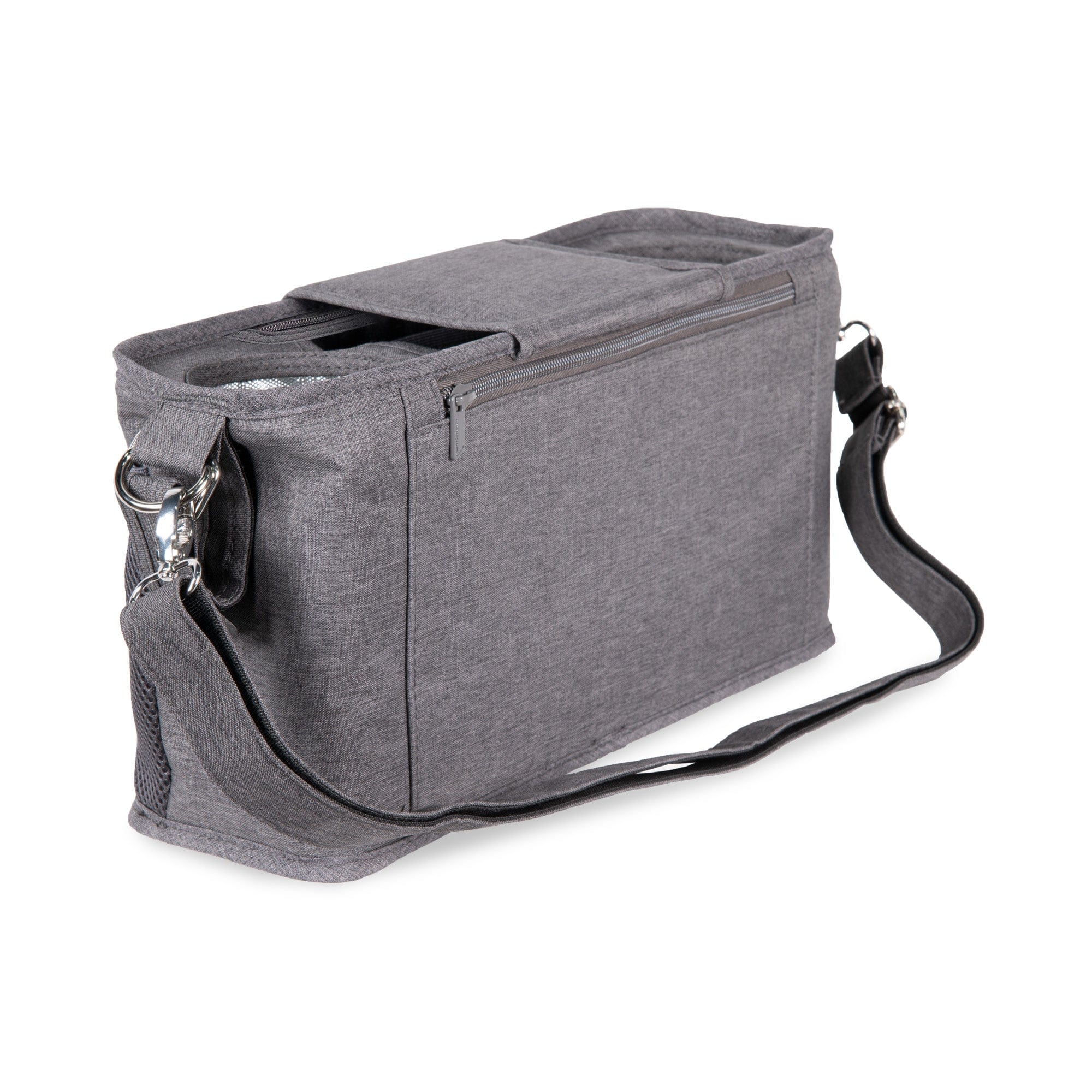 Wonderfold Parent Console with 2 Cup Holders - Premium Stroller Organizer for Diapers, Phones & Essentials - Perfect for Walks, Shopping & Family Outings
