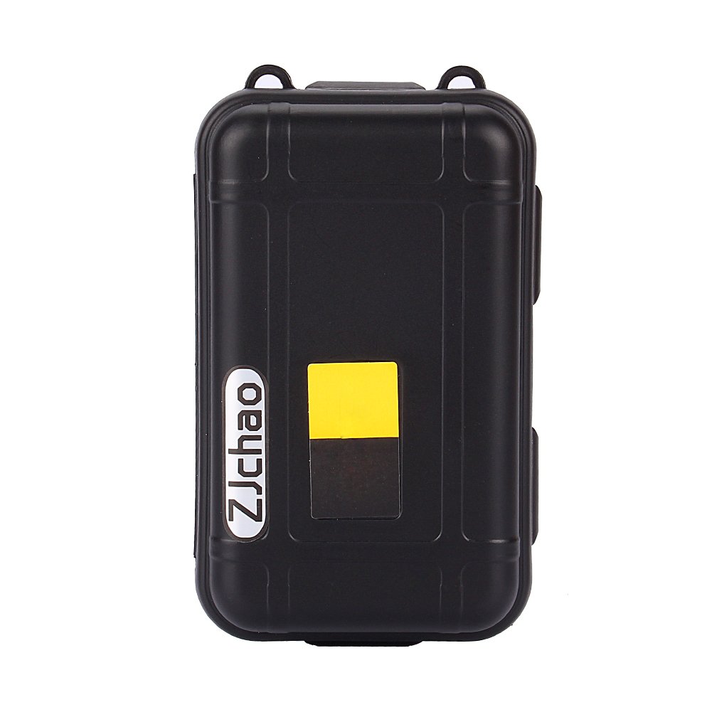 VGEBY Waterproof Shockproof Storage Box with Foam Insert - Portable Outdoor Tool Box for Camping, Fishing, Emergency Survival Gear Organization