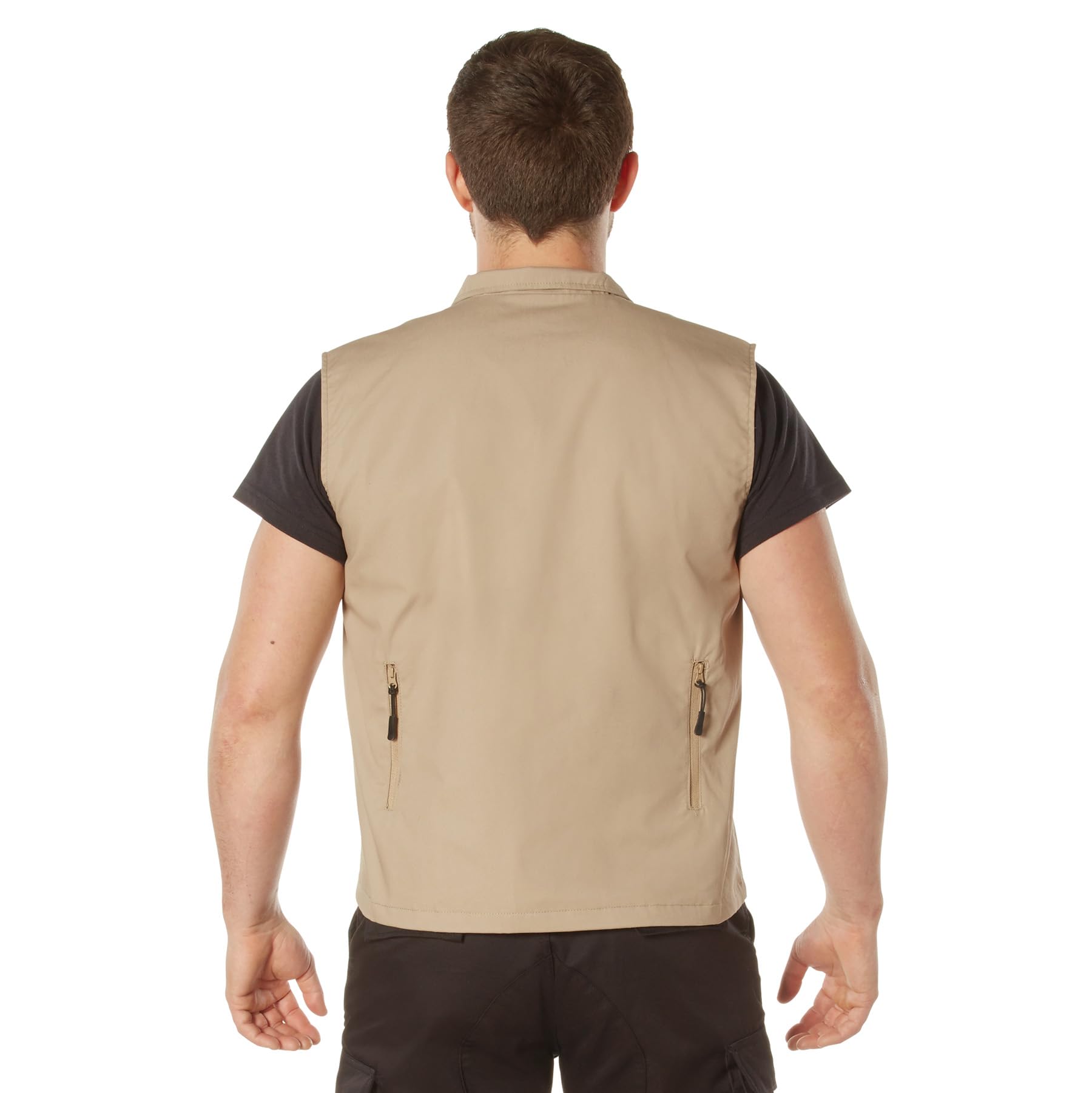 Rothco Undercover Travel Vest - Lightweight Tactical Concealed Carry Vest for Men | Outdoor Hiking, Travel & Everyday Wear | Multiple Pockets for Storage & Security