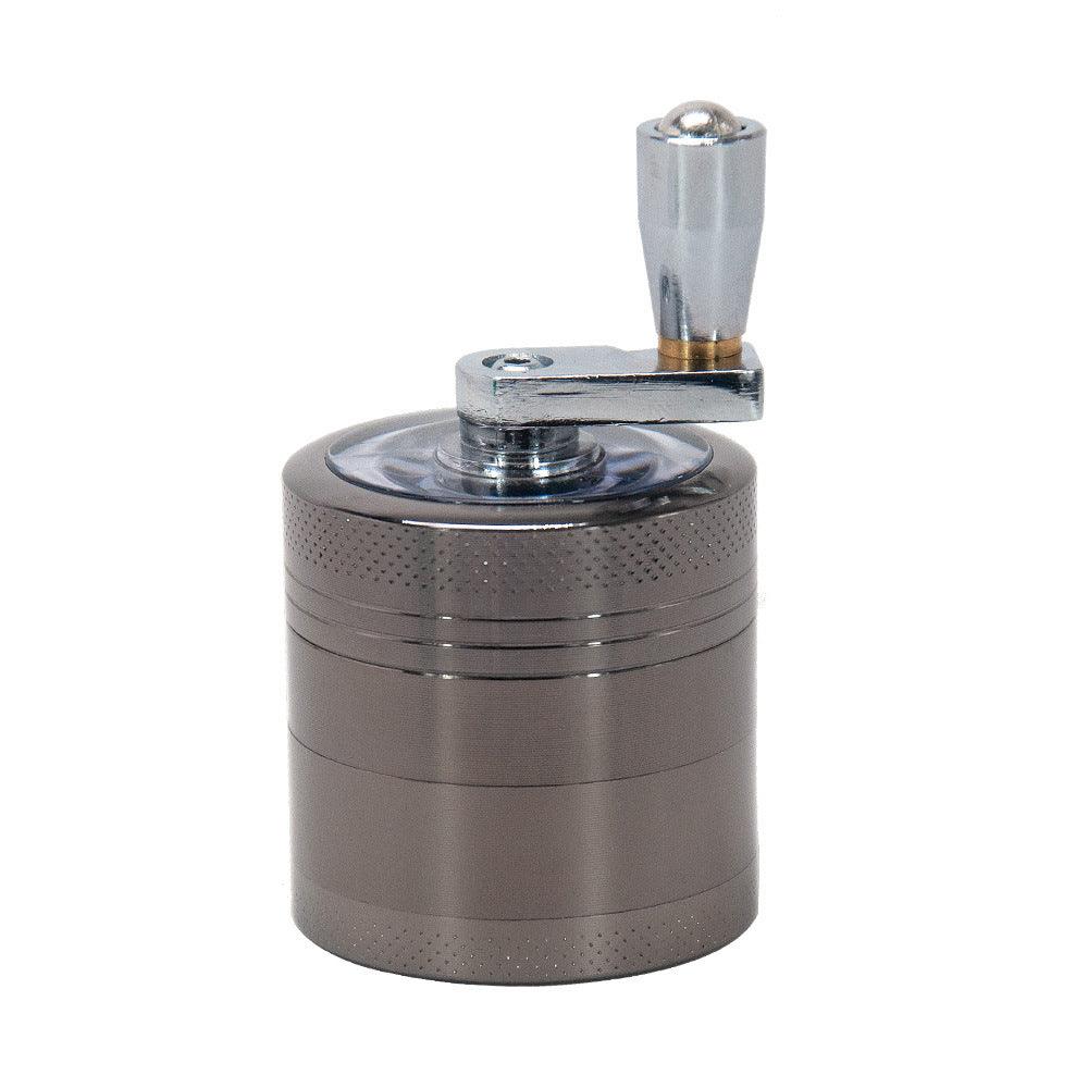 40MM 4-Layer Aluminum Herb Grinder - Manual Spice Crusher for Tobacco, Herbs & Spices - Perfect for Rolling, Cooking & Aromatherapy
