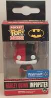 Harley Quinn Impopster Keychain - Walmart Exclusive Collectible - Perfect for Cosplay, Backpacks, and Gift Giving