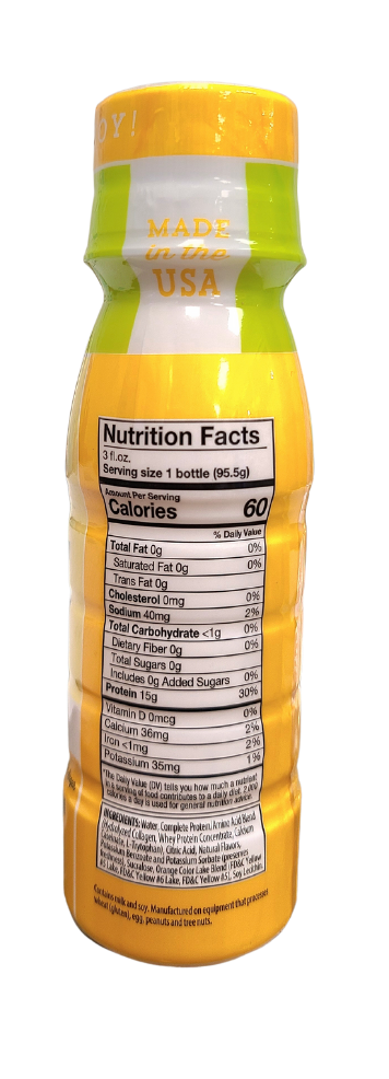 High-Protein Energy Shots 15g - Quick & Convenient Protein Boost for Workouts, Gym & On-the-Go Nutrition | Ideal for Fitness, Bodybuilding & Active Lifestyle