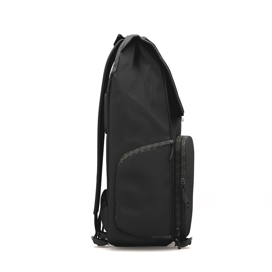 BREVITE The Runner - 18L Compact Camera Backpack for Photographers | Lightweight Travel DSLR Backpack with Laptop Compartment | Waterproof & Durable for Hiking, Commuting & Air Travel (Triple Black)