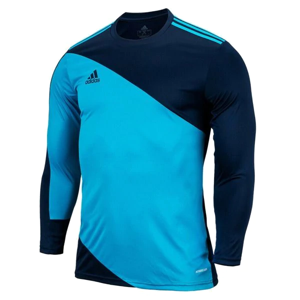 **Adidas Goalkeeper Squad 21 Jersey - Navy Blue & Bold Blue - Perfect for Soccer Matches & Training**