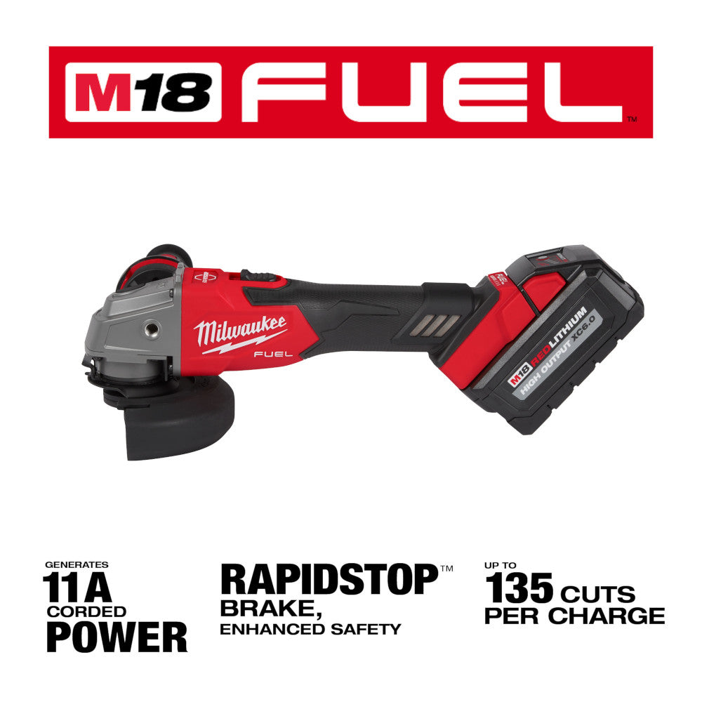 Milwaukee 2881-22 M18 FUEL 18V Brushless Cordless 4-1/2