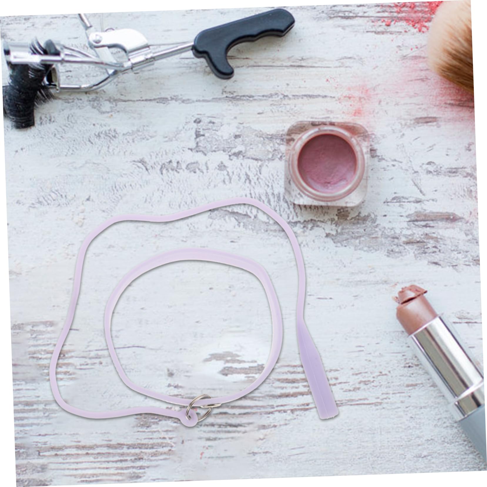 FOMIYES Soft Silicone Eyelash Extension Tweezer Holder & Protective Wristband for Lash Curlers - Perfect for Professional Lash Artists & Home Use