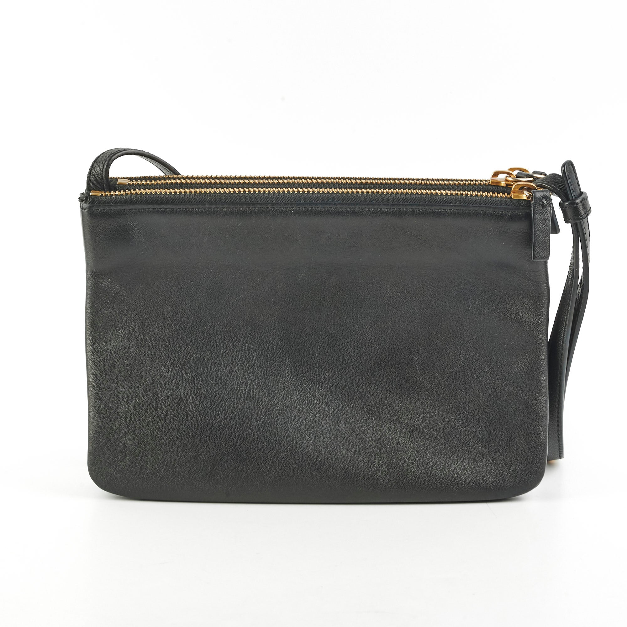 Celine Trio Black Crossbody Bag - Stylish Leather Shoulder Purse for Women | Perfect for Work, Travel & Everyday Use